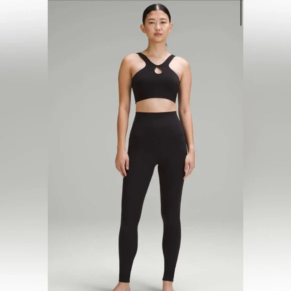 SmoothCover Front Cut-Out Yoga Bra - Picture 2 of 9